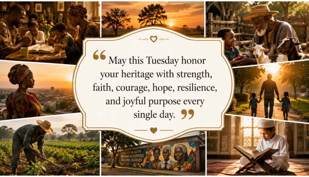 African American Good Morning Tuesday Blessings