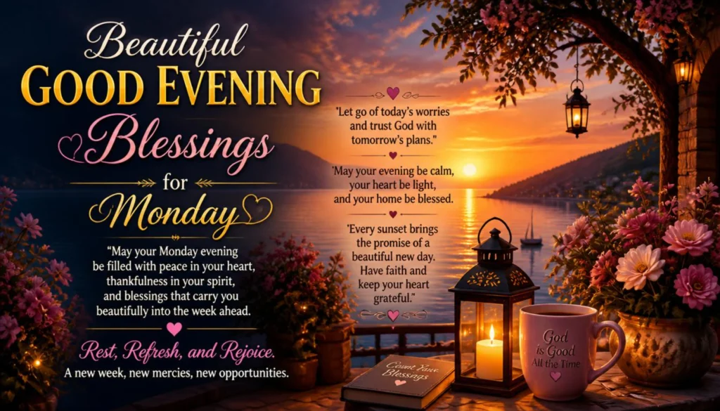 Beautiful Good Evening Blessings