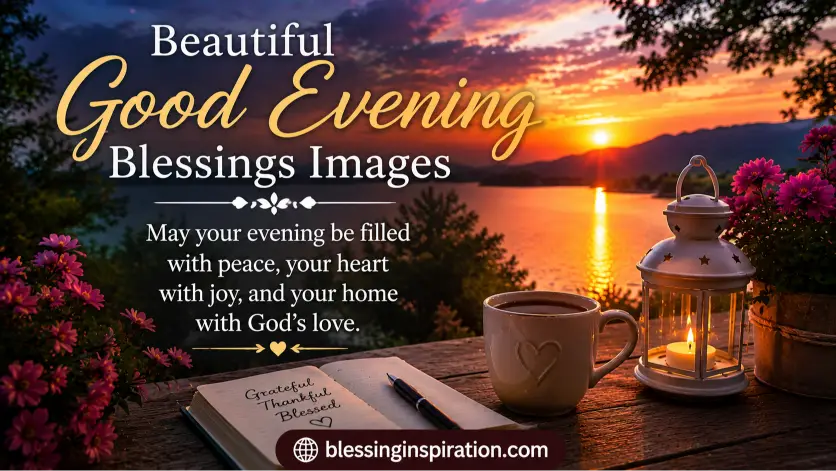 Beautiful Good Evening Blessings Images
