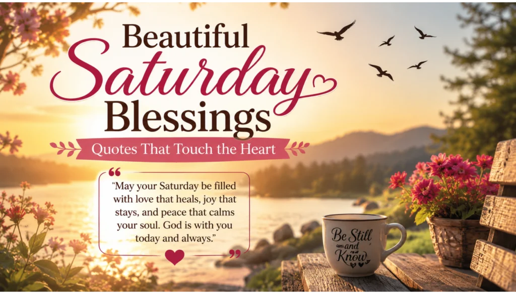 Beautiful Saturday Blessings Quotes