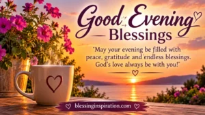 Evening Blessings Images