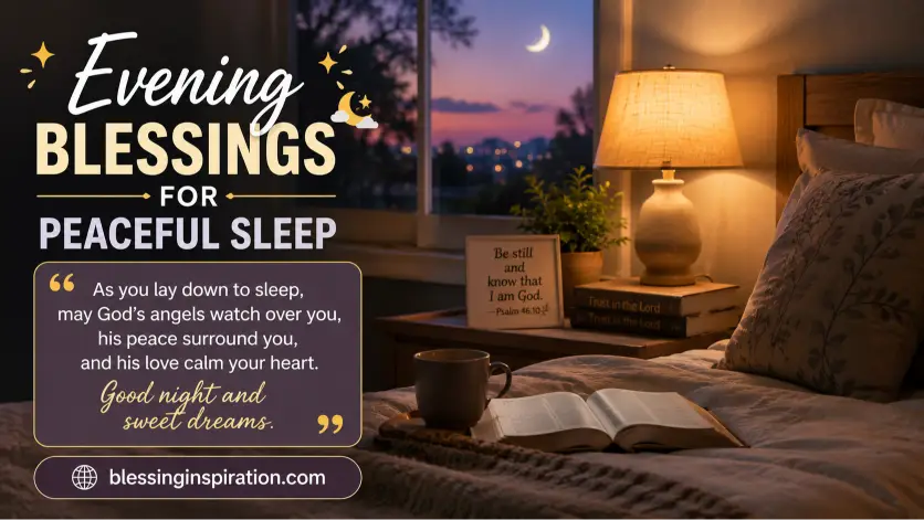 Evening Blessings for Peaceful Sleep


