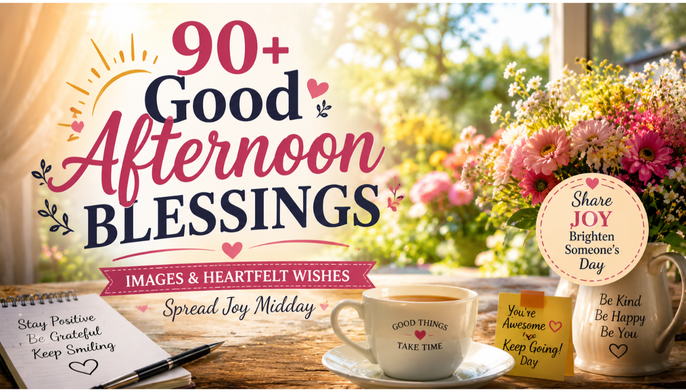 Good Afternoon Blessings Images