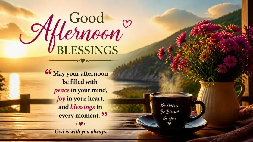 Good Afternoon Blessings Quotes