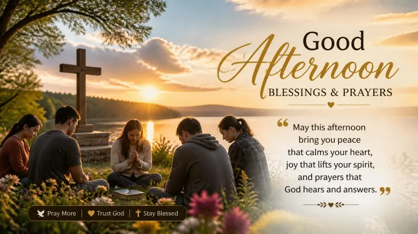 Good Afternoon Blessings and Prayers