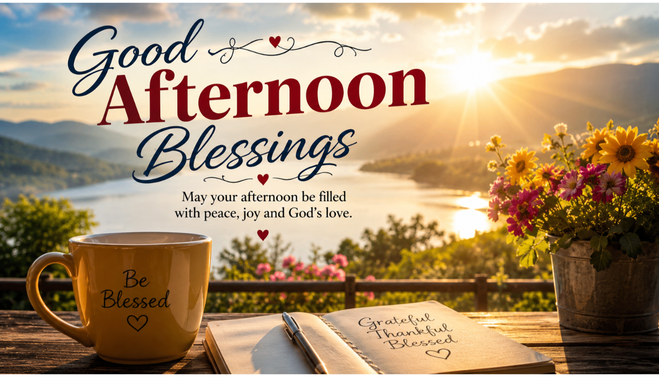 Good Afternoon Blessings