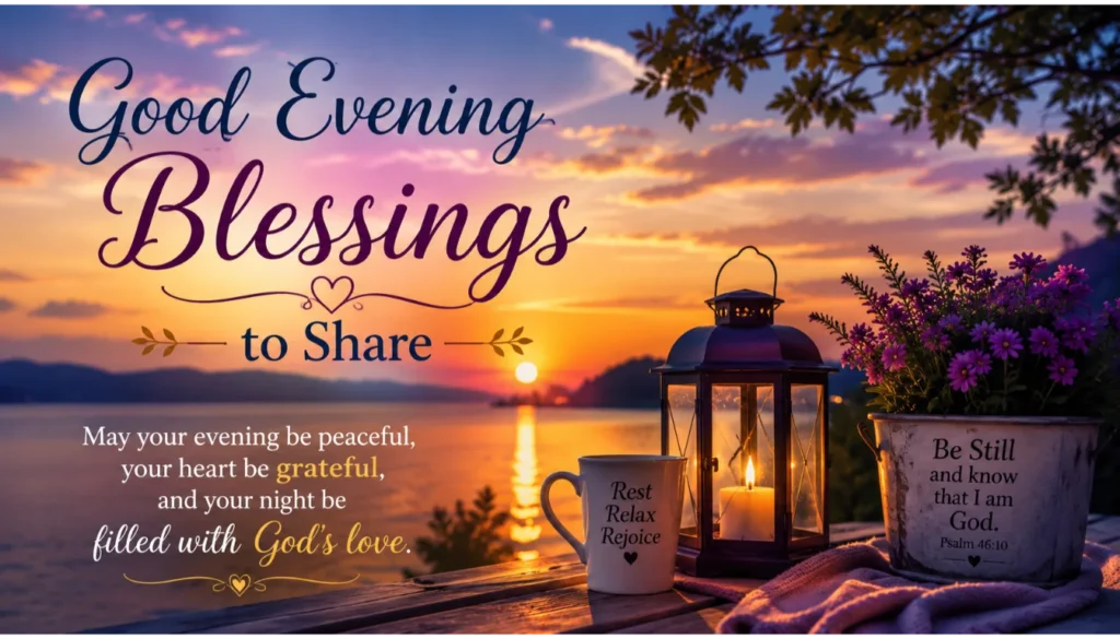 Good Evening Blessings to Share