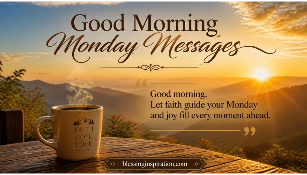 Good Morning Monday Messages