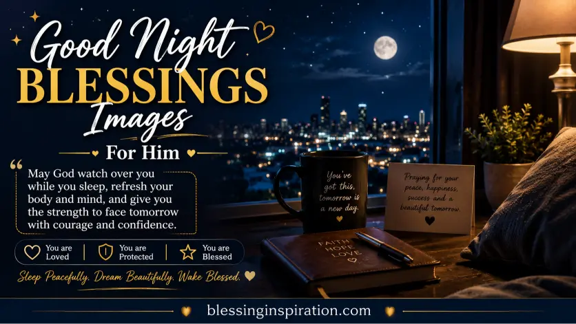 Good Night Blessings Images For Him