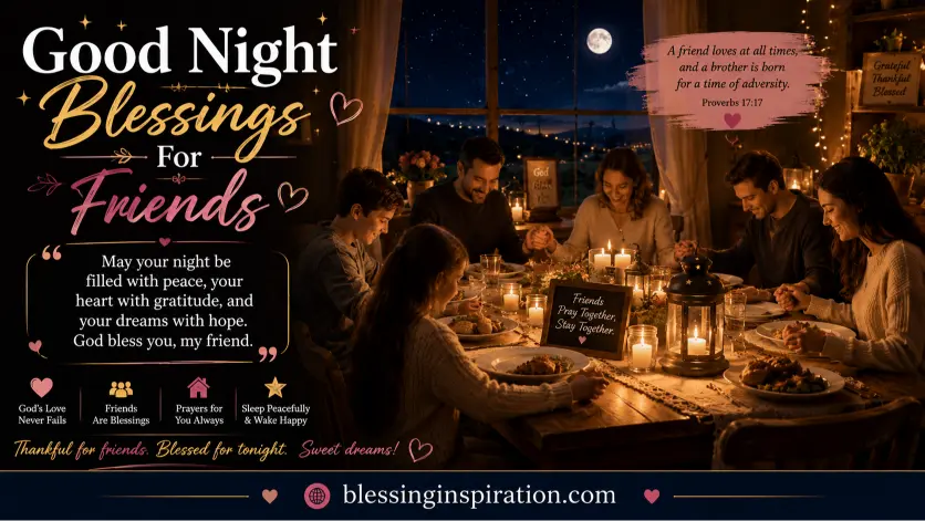 Good night, friends. Blessed moments.

