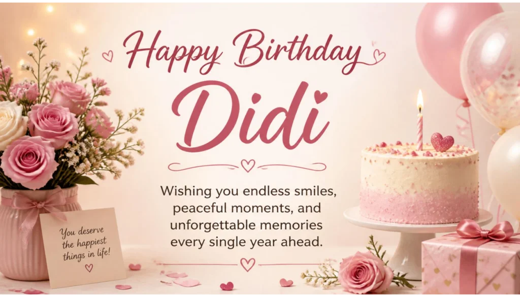 Happy Birthday Didi Wishes in English