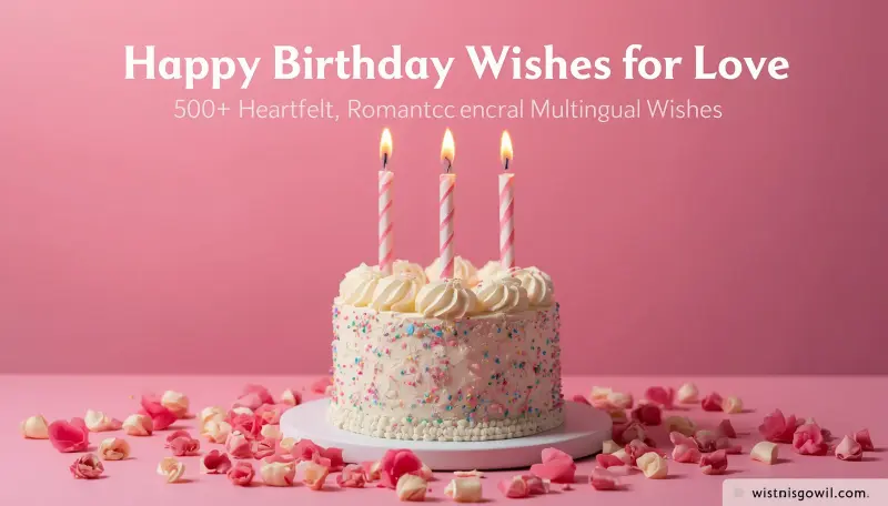 Happy Birthday Wishes for Love