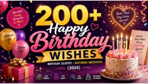 Happy Birthday Wishes