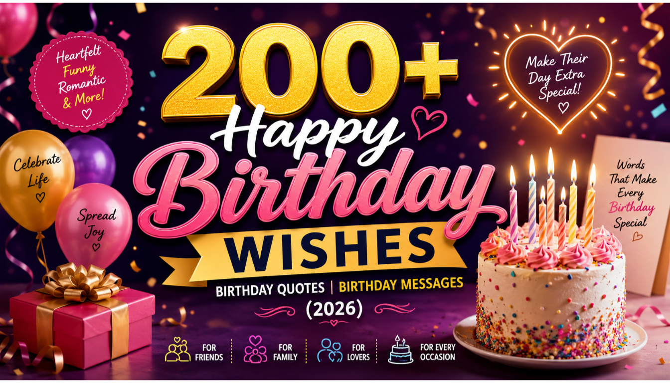 Happy Birthday Wishes