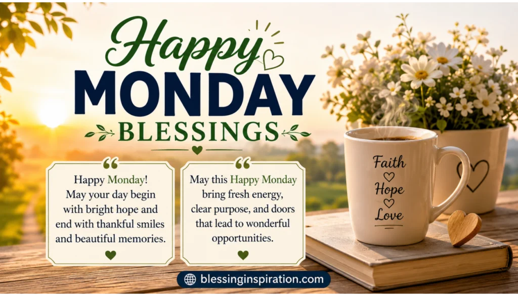 Happy Monday Blessings