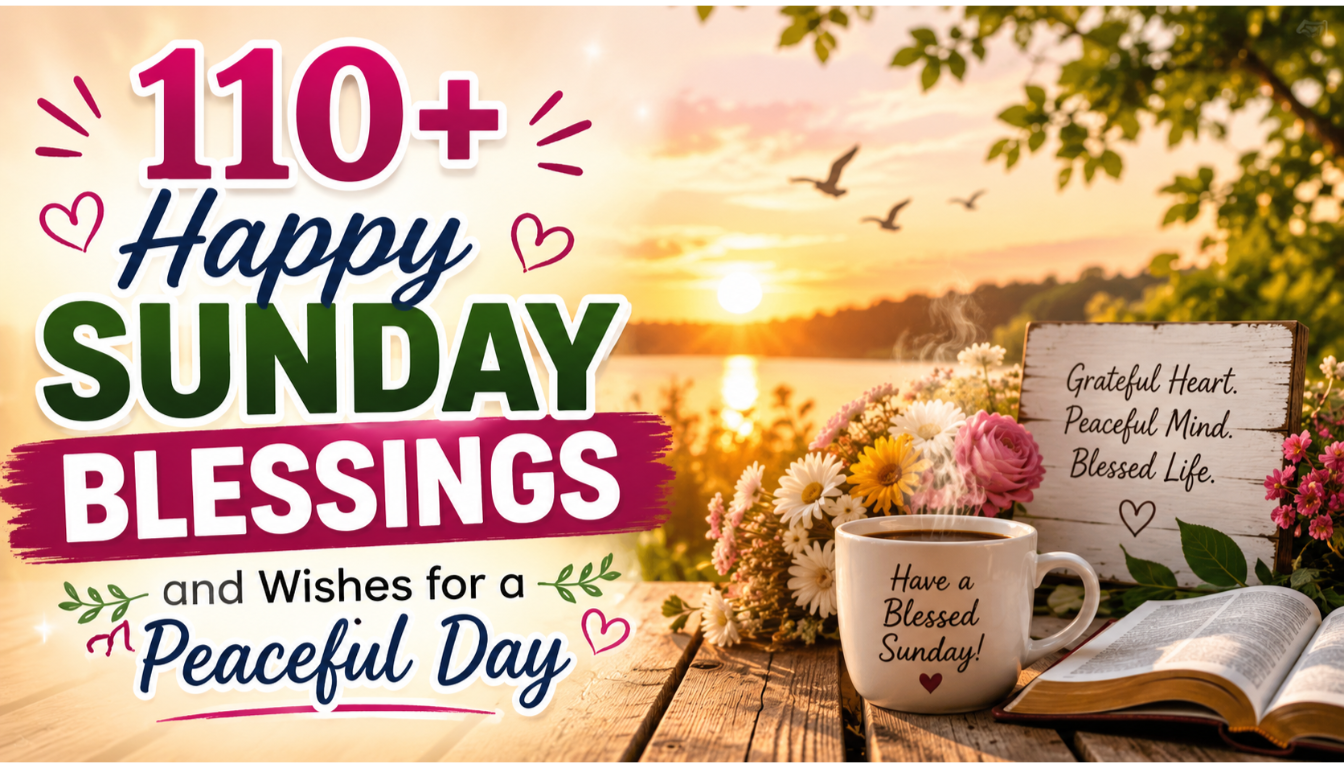 Happy Sunday Blessings