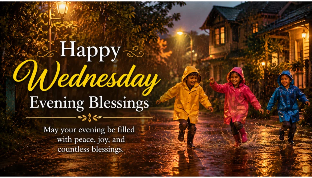 Happy Wednesday Evening Blessings