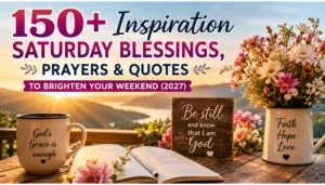 Inspiration Saturday Blessings