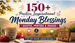 Inspirational Monday Blessings
