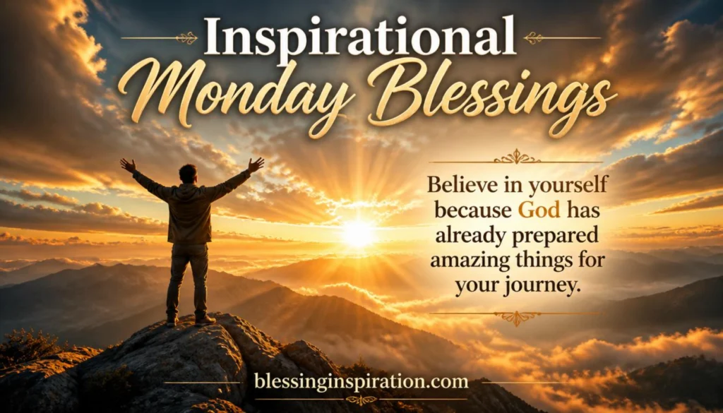 Inspirational Monday Blessings