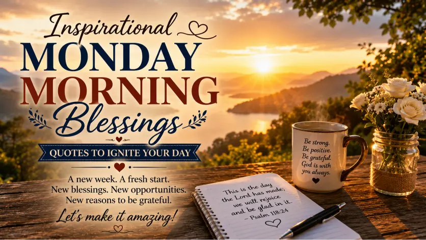 Inspirational Monday Morning Blessings