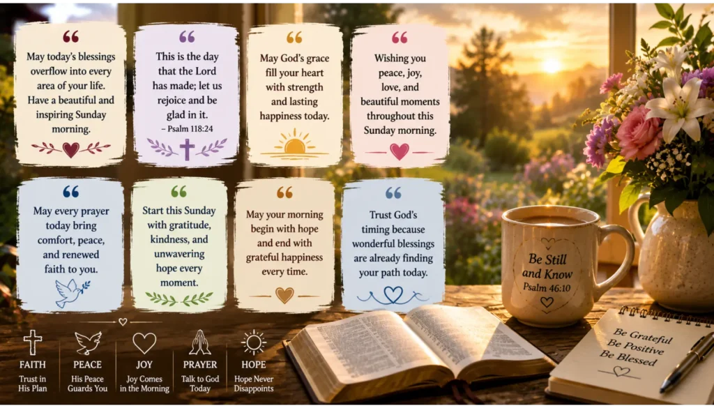 Inspirational Sunday Morning Blessings