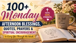 Monday Afternoon Blessings