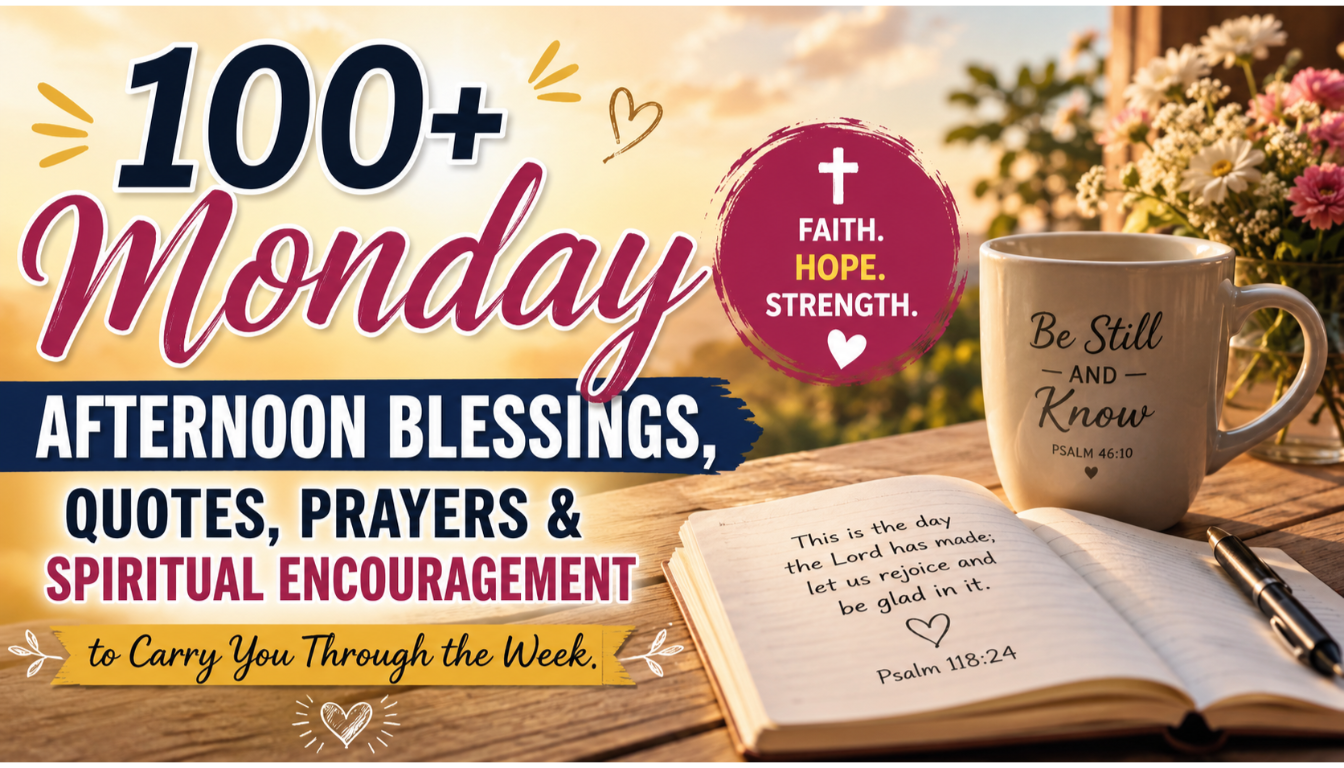 Monday Afternoon Blessings