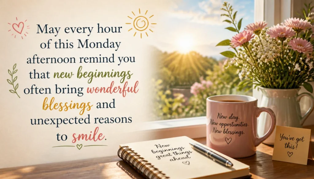 Monday Afternoon Blessings
