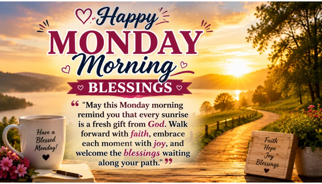 Monday Blessings