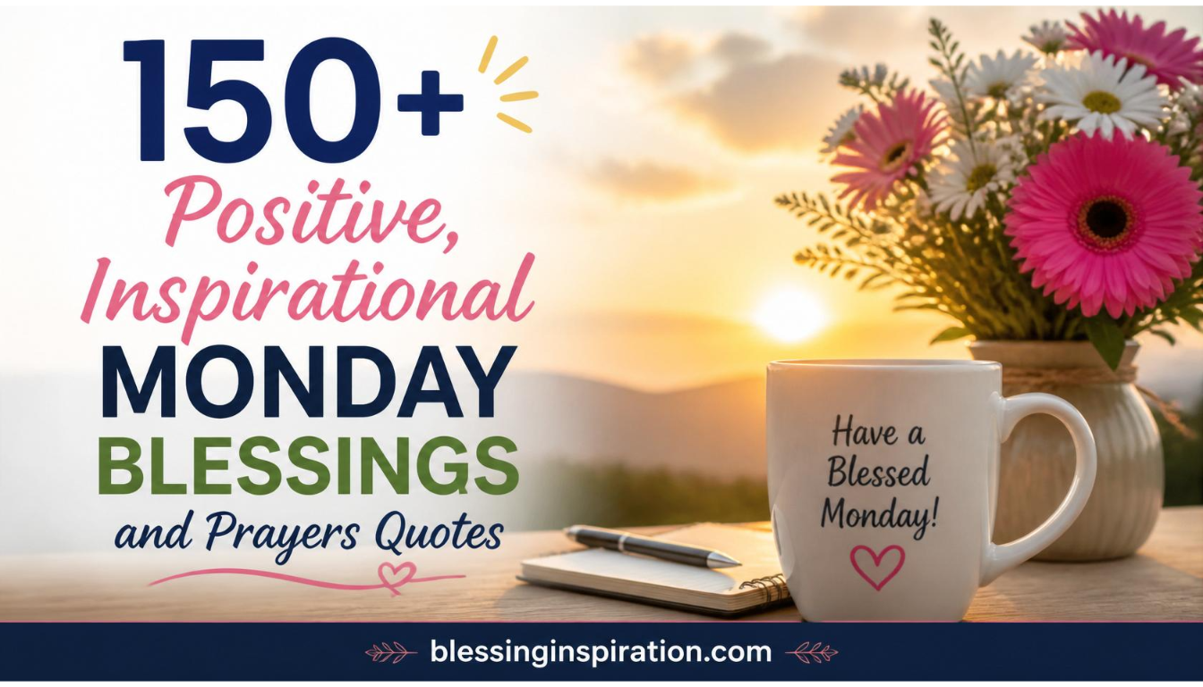 Monday Blessings and Prayers Quotes