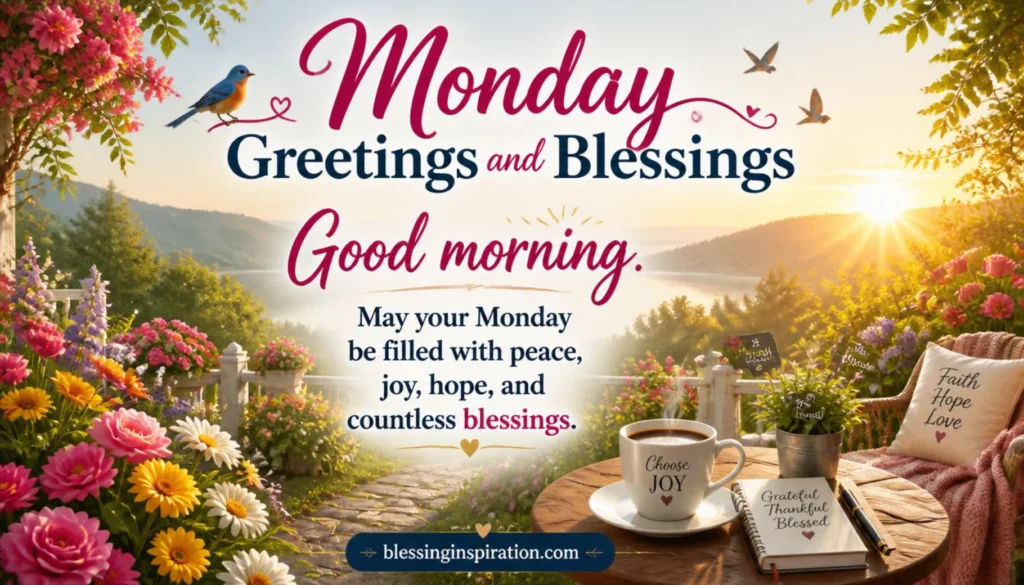 Monday Greetings and Blessings