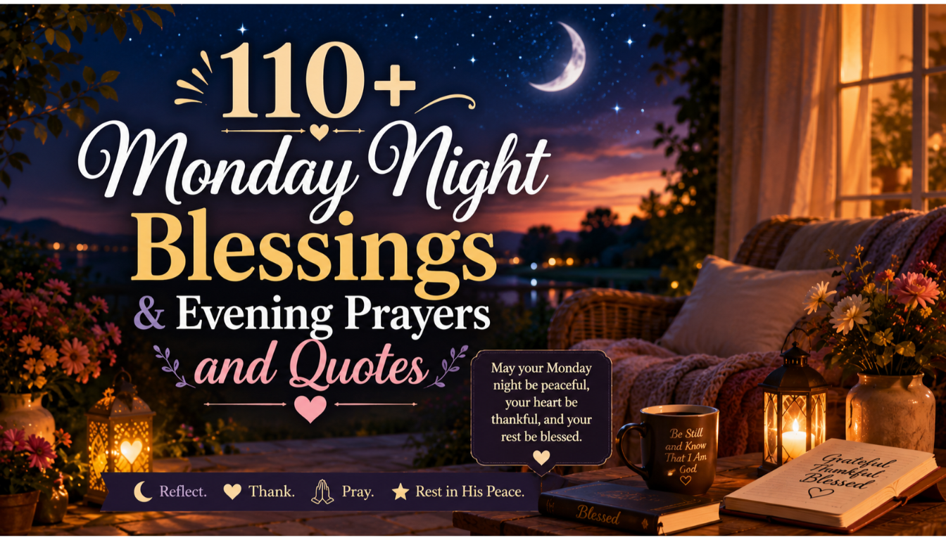 Monday Night Blessings
