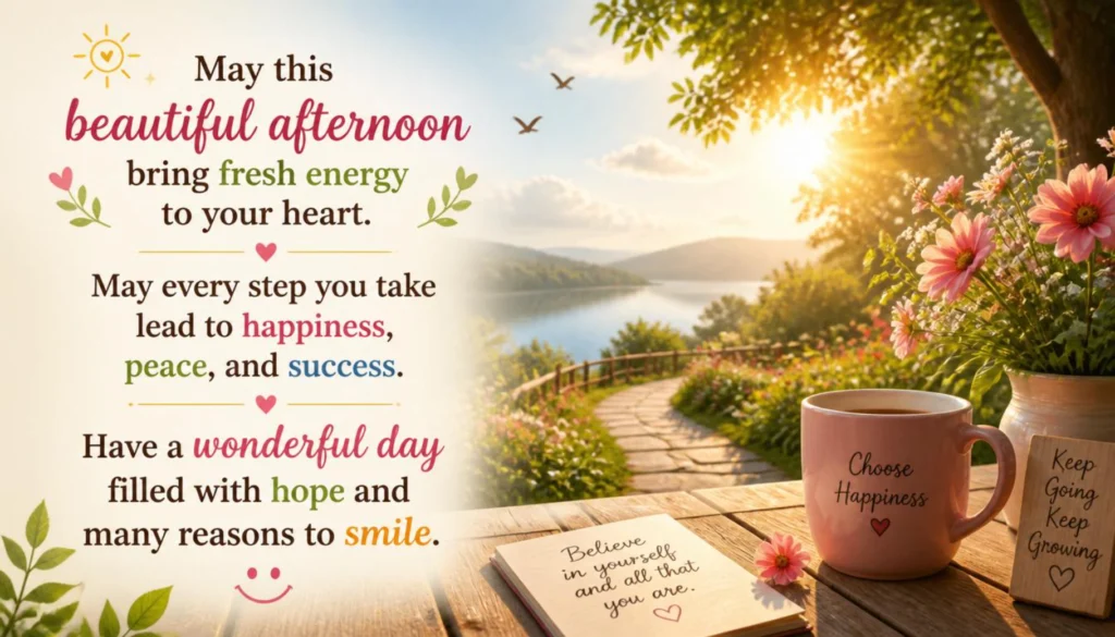New Good Afternoon Blessings