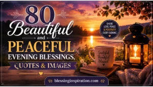 Peaceful Evening Blessings