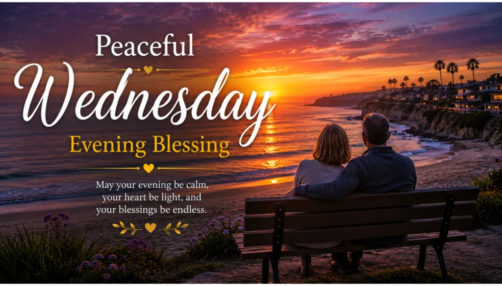 Peaceful Wednesday Evening Blessing