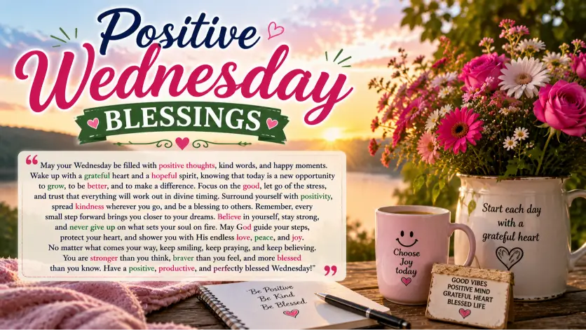 Positive Wednesday Blessings