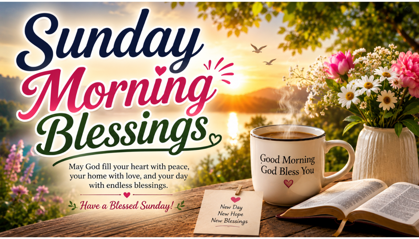 Sunday Morning Blessings