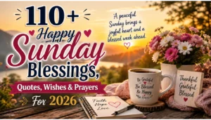 Happy Sunday Blessings