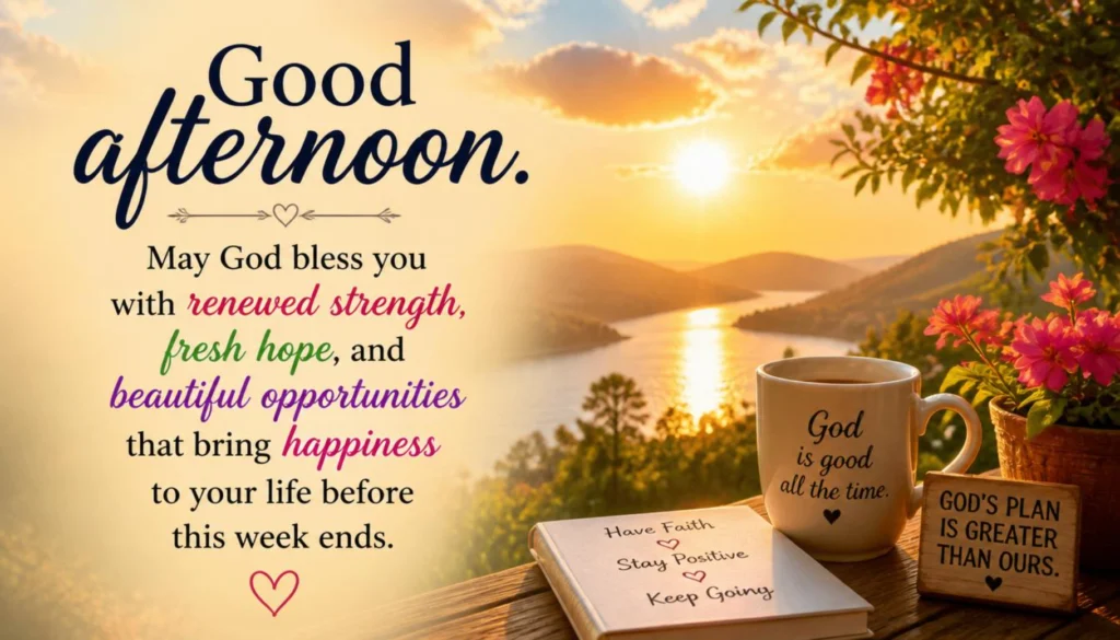 Sweet Good Afternoon Friday Blessings