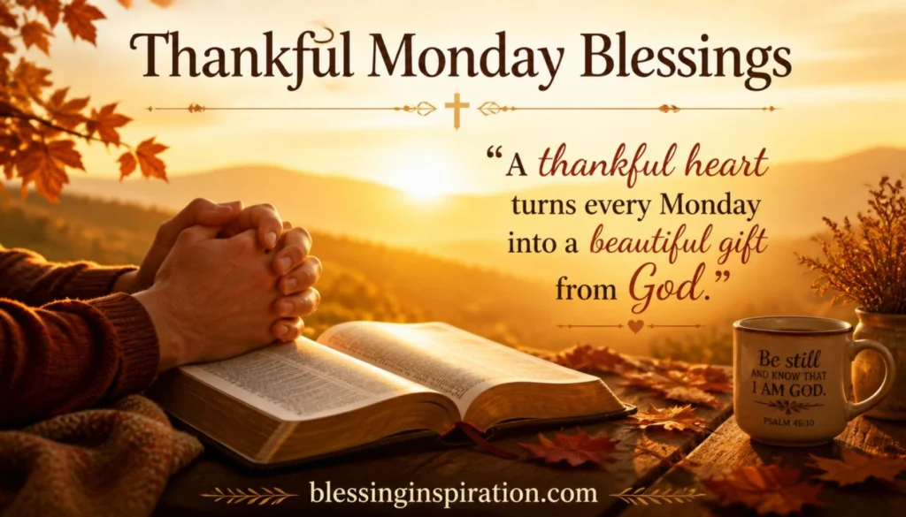 Thankful Monday Blessings