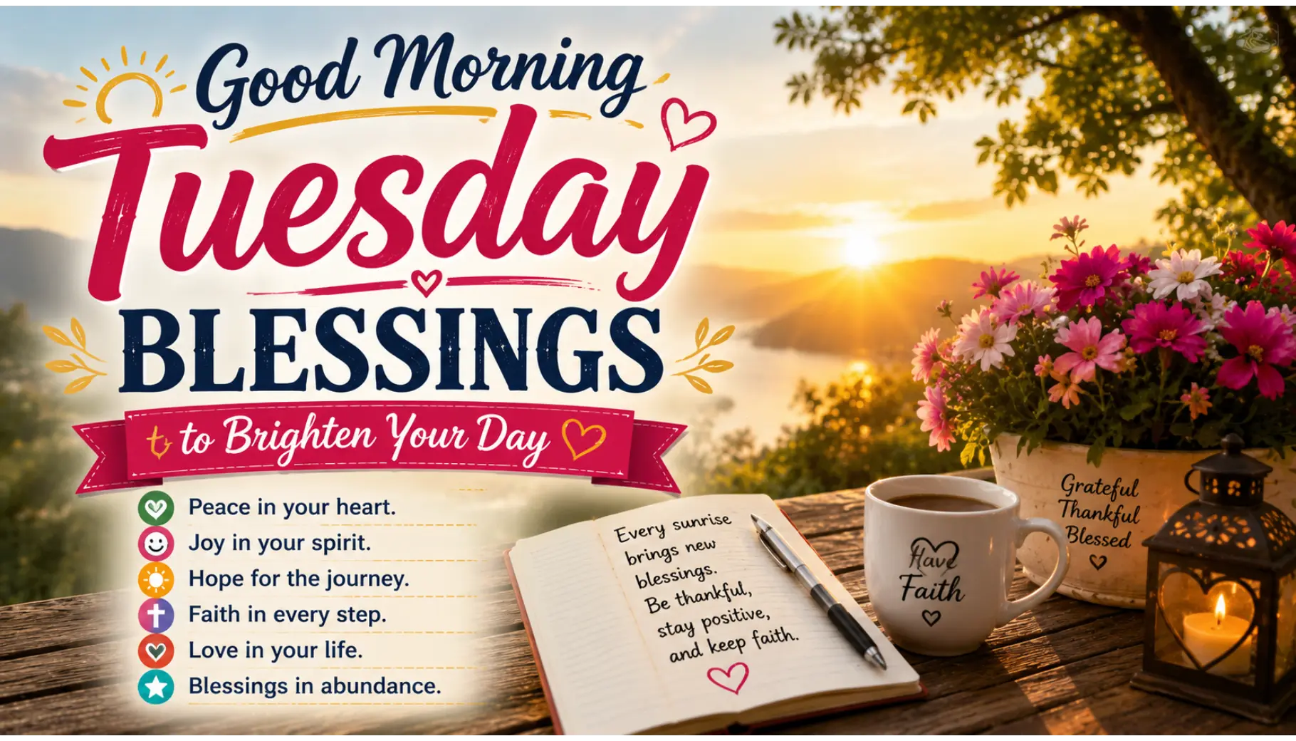 Tuesday Morning Blessing Quotes