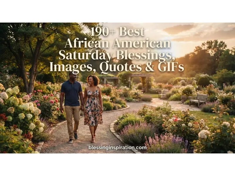African American Saturday Blessings