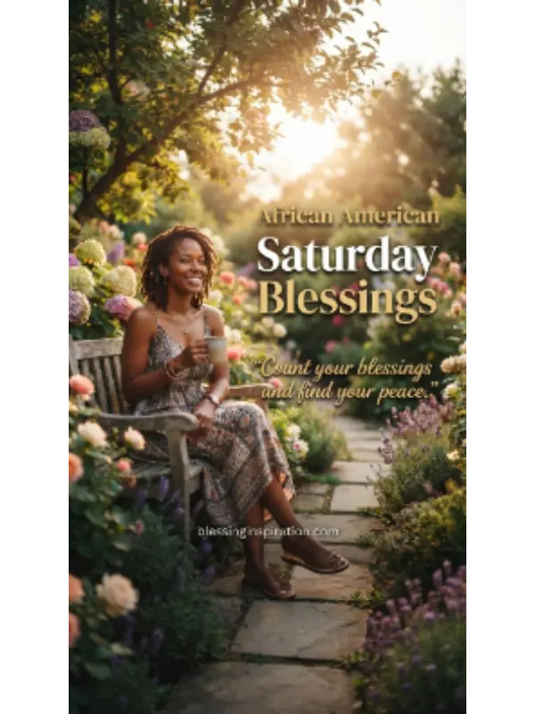 African American Saturday Blessings