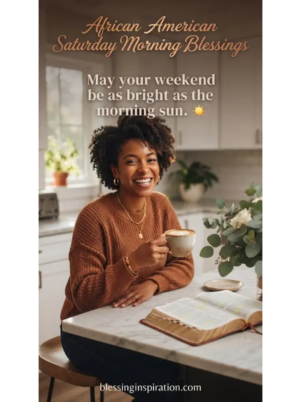 African American Saturday Morning Blessings