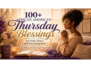 African American Thursday Blessings