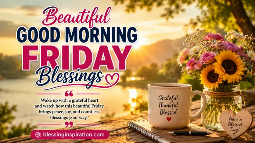 Beautiful Good Morning Friday Blessings