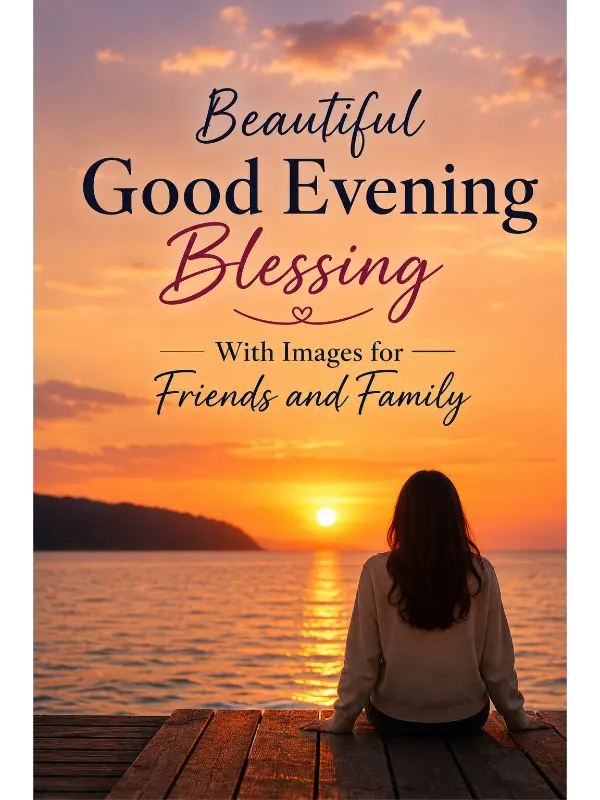 Beautiful Good Evening Blessing With Images for Friends and Family