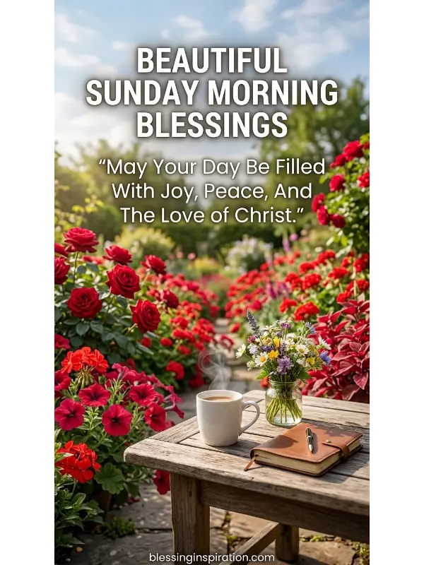 Beautiful Sunday Morning Blessings