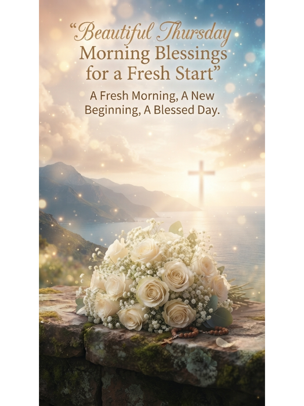 Beautiful Thursday Morning Blessings for a Fresh Start